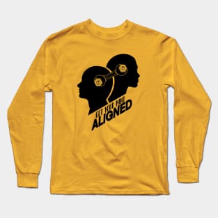 Mind Aligned - wrench - light colors Long Sleeve T-Shirt